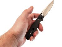 Складной нож Kizer Original 2, сталь 14C28N, рукоять алюминий, черный