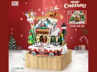 1238_MK Конструктор Рождественская музыкальная шкатулка