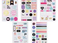 Набор бумажных наклеек MESHU "Hygge" 5 шт