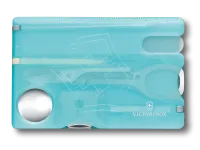 Швейцарская карта Victorinox SwissCard Nailcare (0.7240.T21) 10 функций полупрозрачный
