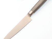 Кухонный нож универсальный Tojiro Fuji Cutlery Narihira FC-60, сталь Mo-V, рукоять нержавеющая сталь, серебристый
