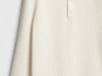 Текстурное вязаное поло, Белый