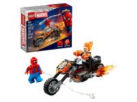 Super Heroes 76335 Конструктор Человек-паук против Призрачного Гонщика