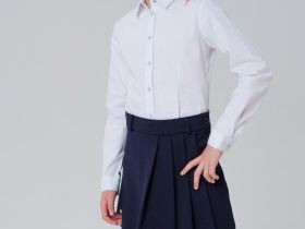 Юбка-шорты трикотажные для девочек