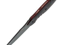 Тактический нож N.C. Custom Talion blackwash сталь VG-10, рукоять Black/Red G10