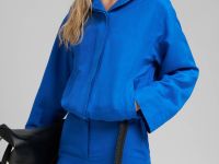 Легкая куртка изо льна и вискозы