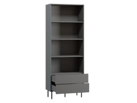 Стеллаж Дигарс 83x220 Графитовый