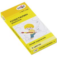 Набор пластилина Гамма "Юный Художник" 6 цв