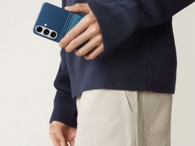 Чехол Pitaka Tactile Woven для Galaxy S25 кевлар синий