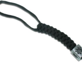 Темляк Lanyard w/ Pewter Spyder Bead, Spyderco BEAD1LY