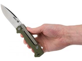 Нож складной Cold Steel Demko AD-15, сталь CPM-S35VN, рукоять G10, оливковый
