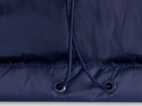 Стеганый пуховик с воротником-стойкой