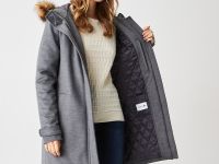 Женская утеплённая куртка Lacoste с мехом