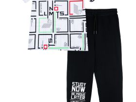 Комплект трикотажный для мальчиков: фуфайка (футболка), брюки