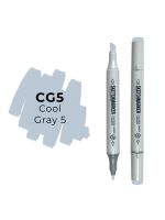 Маркер двухсторонний на спиртовой основе Sketchmarker Цвет Прохладный серый 5
