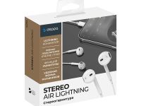 Проводная стерео-гарнитура Deppa (44214) Stereo Air Lightning (белый)