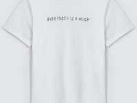 Футболка свободного силуэта с принтом