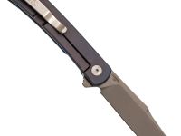 Складной нож Dr.Tech D4368BL, сталь D2, рукоять TC4