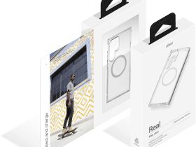 Чехол uBear Real Case для Galaxy S24 Ultra MagSafe, усиленный прозрачный