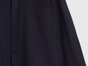 Рубашка из ткани оксфорд, Синий