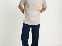 Футболка из хлопка прямого кроя