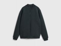 Бомбер на молнии, Серый