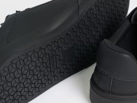 Кеды из микрофибры, Черный