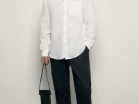 Брюки зауженного кроя из хлопка