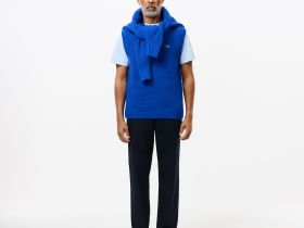 Мужские брюки Lacoste классического приталенного кроя