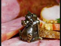 Бусина для темляка "Щас спою...", бронза