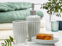 Мыльница Adelfia, серая