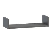 Полка Чейз 45x10 Графитовый