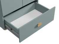 Шкаф детский Тесси 2-75x181 Серо-зеленый