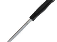 Охотничий нож Otus Black, сталь AUS-8, рукоять эластрон, Кизляр