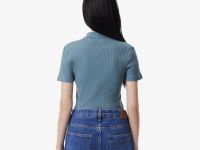 Женское поло Lacoste Slim Fit из органического хлопка