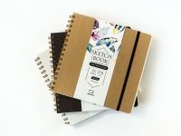 Скетчбук для акварели Малевичъ "Grey wood" Torchon 21х21 см 25 л 250 г