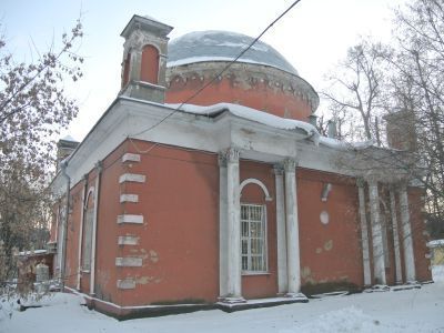 Здание лаборатории взрывов и горения Института химической физики им. Н.Н.Семенова, 1949 г., архитектор П.И. Сидоров (мастерская А.В. Щусева). Здесь работали ученые: Ю.Б. Харитон, Я.Б.Зельдович, Н.Н. Семенов, М.А. Садовский, А.Д. Марголин и другие