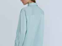 Блузка из сатина, Зеленый