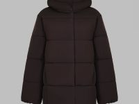 Стеганая куртка с капюшоном