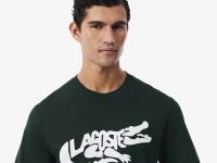 Мужская хлопковая футболка Lacoste