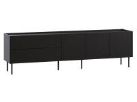 ТВ-тумба Дигарс 203x60 Черный древесный