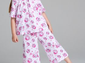 Пижама трикотажная для девочек