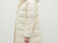 Пальто утепленное широкого силуэта