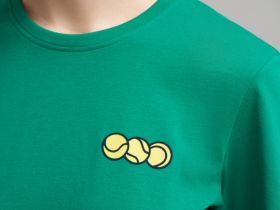 Футболка прямого кроя из джерси