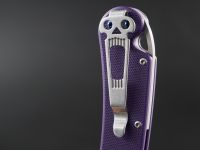 Складной нож Daggerr Sting Slim, сталь VG-10, рукоять G10, фиолетовый