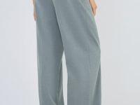 Прямые брюки со стрелками, Серый