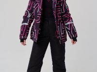 Куртка текстильная с полиуретановым покрытием для девочек