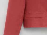 Двубортный укороченный жакет