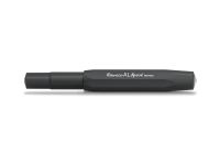 Ручка перьевая Kaweco AL Sport EF 0,5 мм, чернила синие, корпус черный