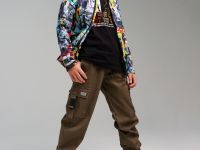 Брюки текстильные утепленные флисом для мальчиков